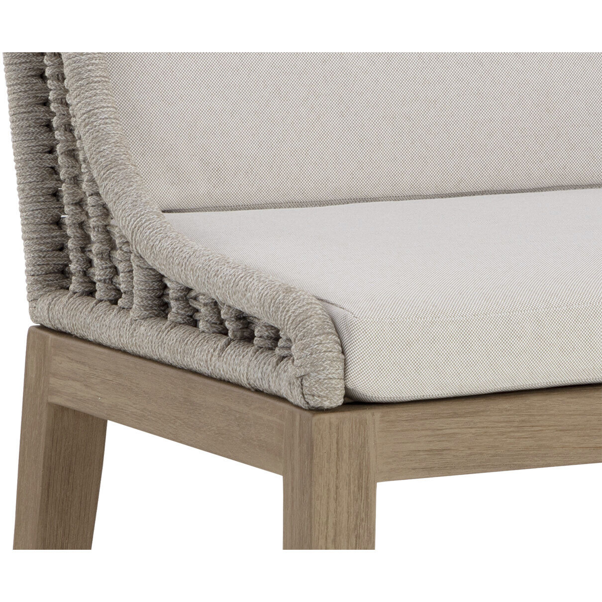 Sorrento Drift Brown / Palazzo Cream Outdoor Dining Chair